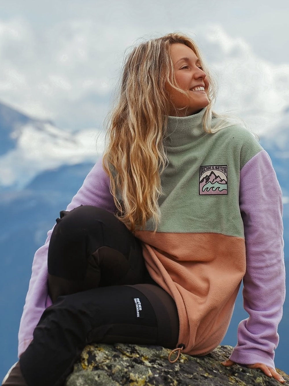 Notice the Reckless fleece